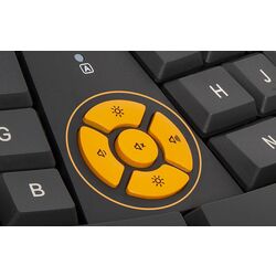 Tastatura Delux GM905DB (Grey/Orange) Thumb