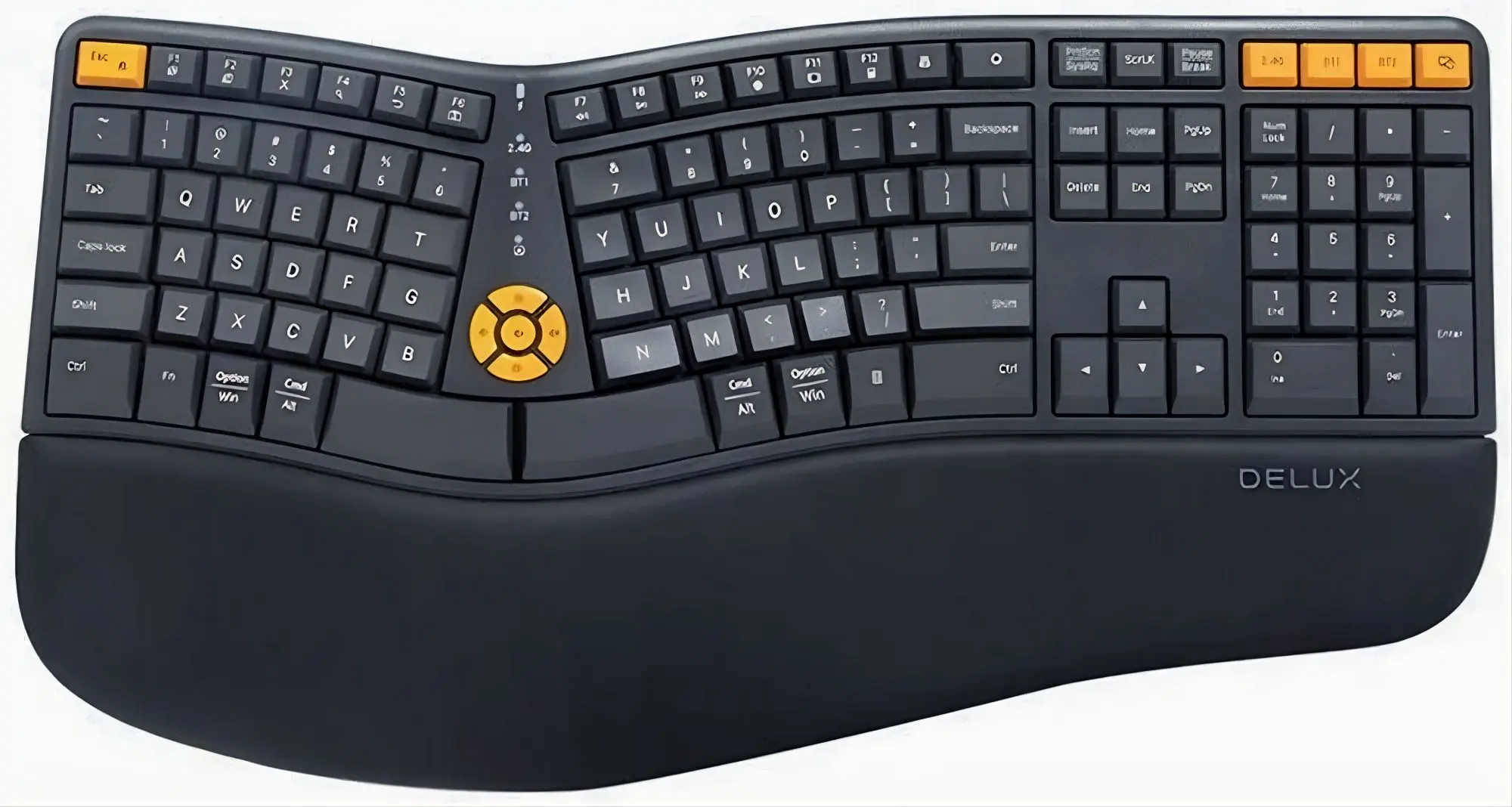 Tastatura Delux GM905DB (Grey/Orange)
