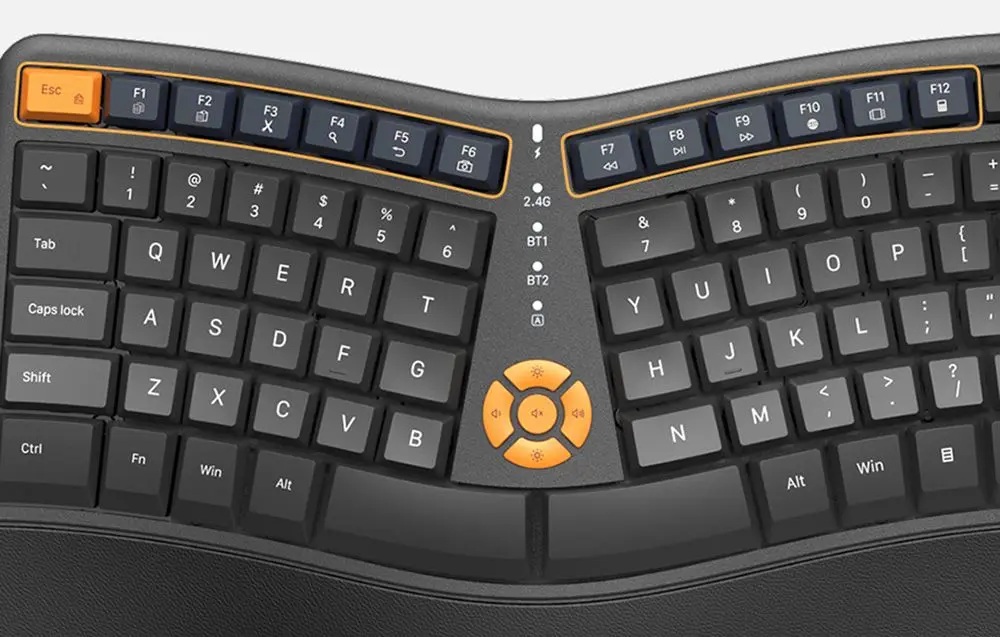 Tastatura Delux GM905DB (Grey/Orange)