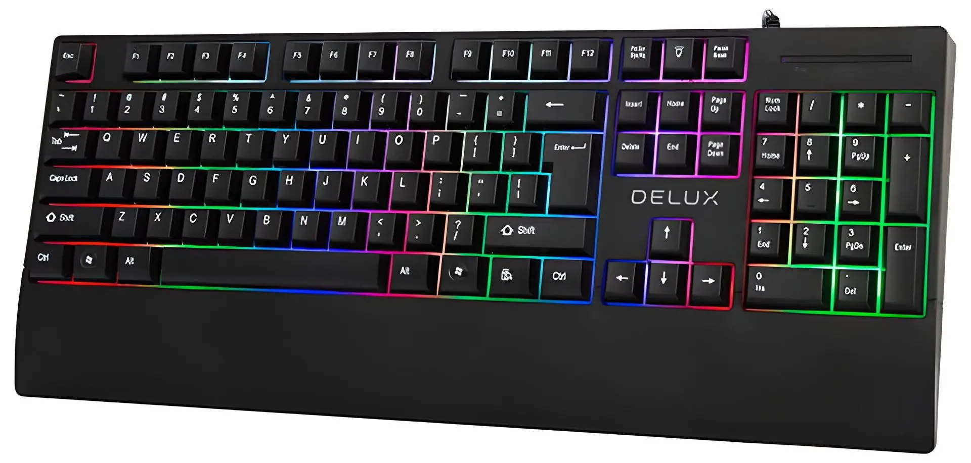 Tastatura Delux K9852 (Black) - 2