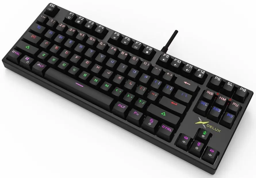 Клавиатура Delux KM13UM (Black) - 3