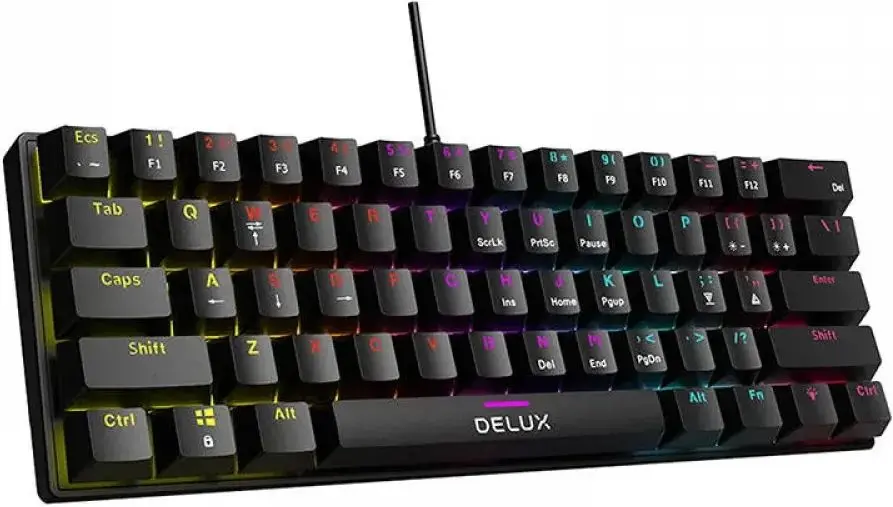 Клавиатура Delux KM36BU (Black) - 2