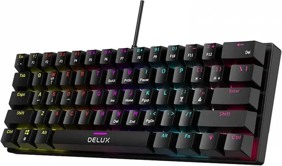 Клавиатура Delux KM36BU (Black) - 3