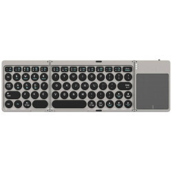 Tastatura fara fir Dux Ducis OK Flip Series Tri-fold Touch (Grey)
