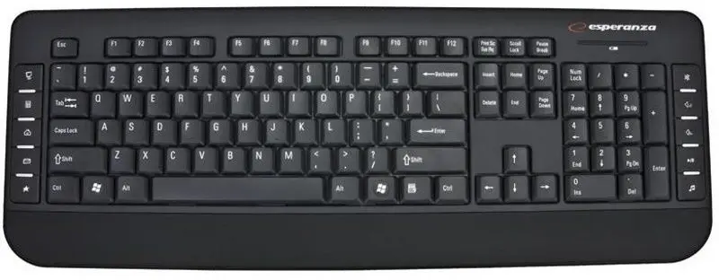 Set tastatura + mouse fara fir Esperanza Aspen EK120 (Black) - 3