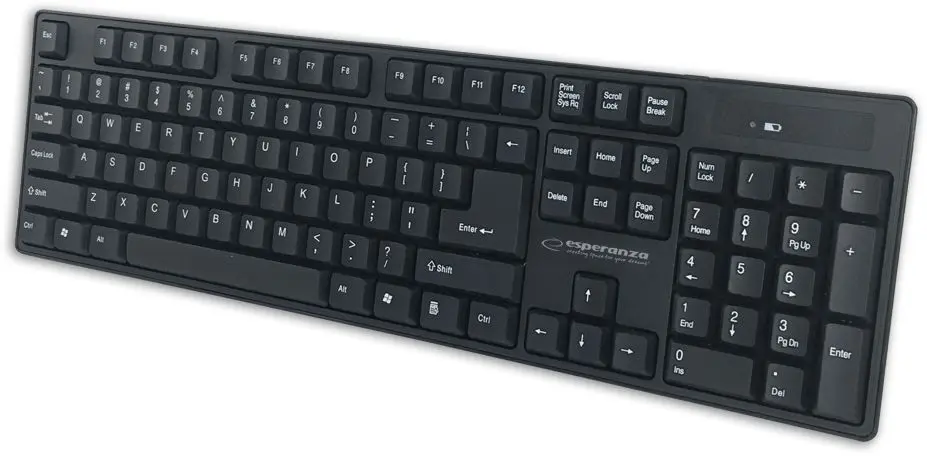 Set tastatura + mouse fara fir Esperanza EK135 (Black) - 2