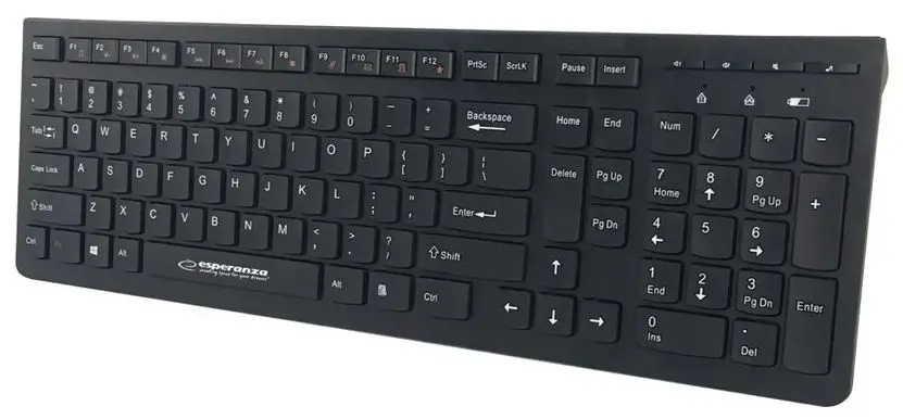 Set tastatura + mouse fara fir Esperanza EK136 (Black) - 3