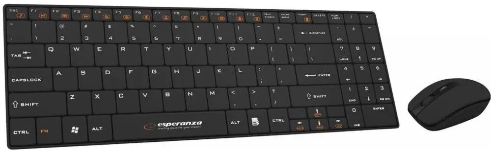 Set tastatura + mouse Esperanza Liberty EK122K (Black)