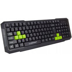 Tastatura Esperanza Aspis EGK102G (Black/Green)