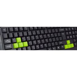 Tastatura Esperanza Aspis EGK102G (Black/Green) Thumb