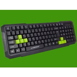 Tastatura Esperanza Aspis EGK102G (Black/Green) Thumb