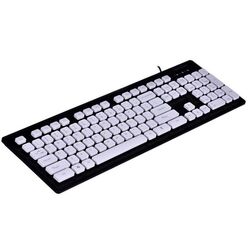 Tastatura Esperanza Singapore EK130K (Black/White) Thumb