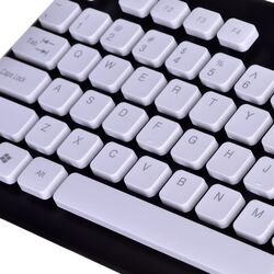 Tastatura Esperanza Singapore EK130K (Black/White) Thumb
