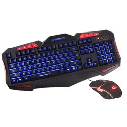 Set tastatura + mouse Esperanza Shelter EGK3000 (Black)