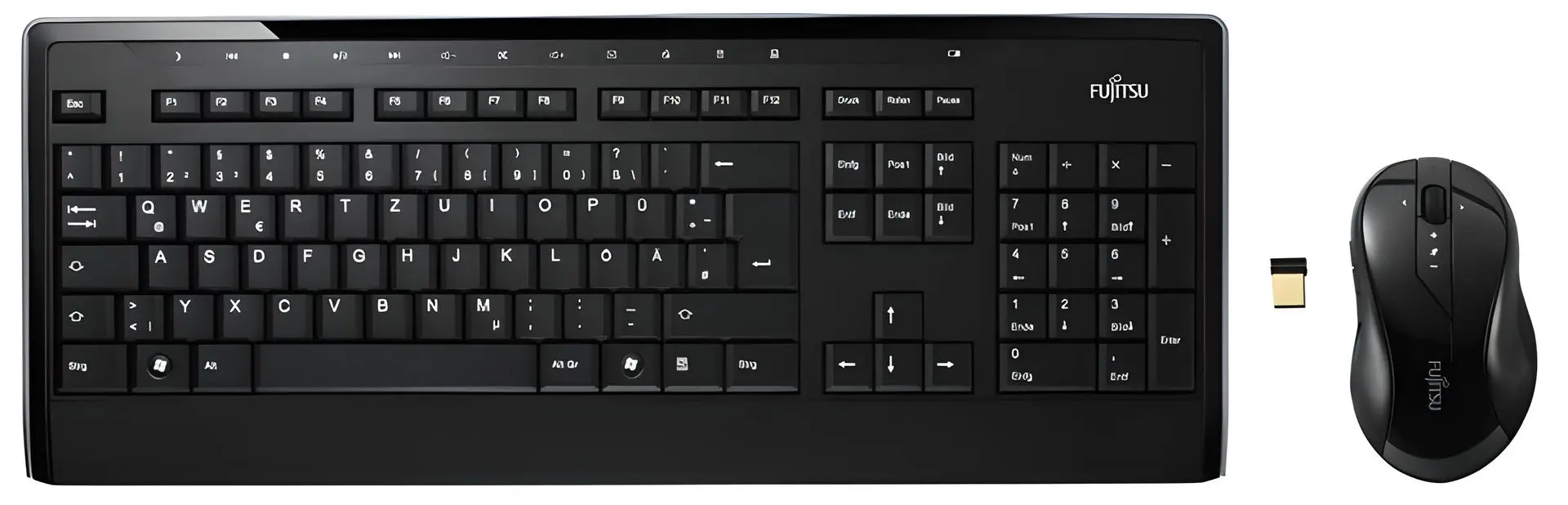 Tastatura si mouse Fujitsu LX900 (Black)