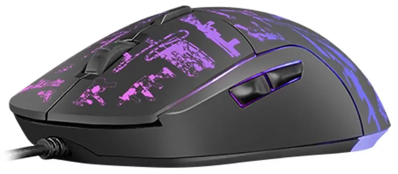 Игровой набор 4в1 клавиатура + наушники + мышь + коврик Fury Thunderstreak 3.0 (Black) - 6