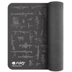 Игровой набор 4в1 клавиатура + наушники + мышь + коврик Fury Thunderstreak 3.0 (Black) Thumb