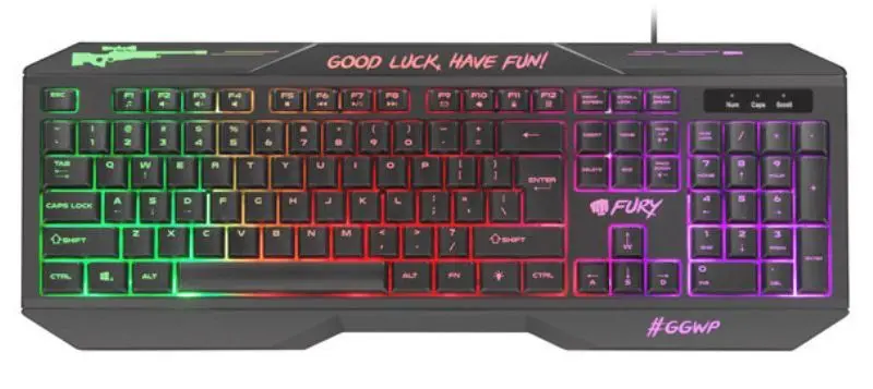Клавиатура Fury Hellfire 2 (Black)