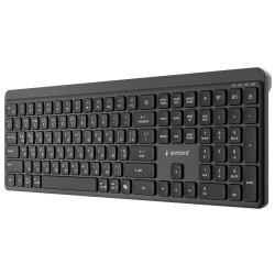 Беспроводная клавиатура Gembird KB-WPS-03-CYRL (Black) Thumb