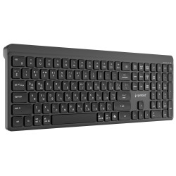 Беспроводная клавиатура Gembird KB-WPS-03-CYRL (Black) Thumb