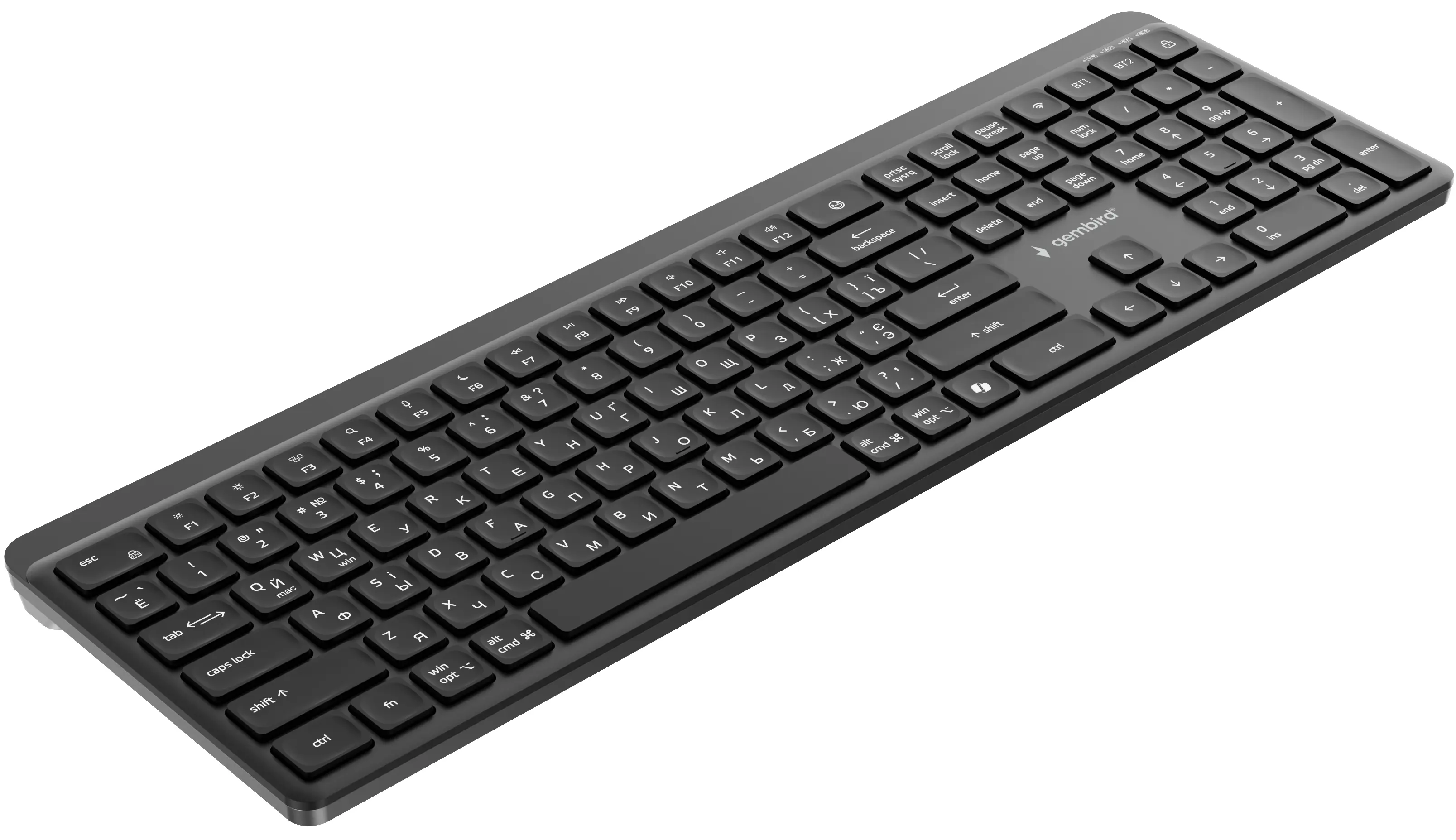 Беспроводная клавиатура Gembird KB-WPS-03-CYRL (Black) - 5