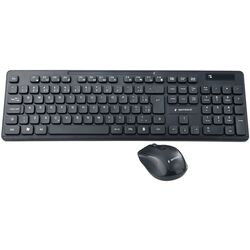 Беспроводной комплект клавиатура + мышь Gembird KBS-WCH-03 (Black) Thumb