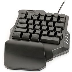 Игровой набор 2в1 клавиатура + мышь Gembird GGS-IVAR-TWIN (Black) Thumb