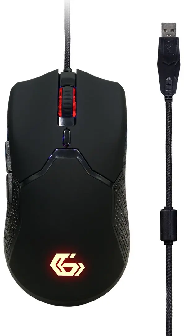 Gaming set 4in1 tastatură + casti + mouse + mousepad Gembird GGS-UMGL4-01-RU (Black)