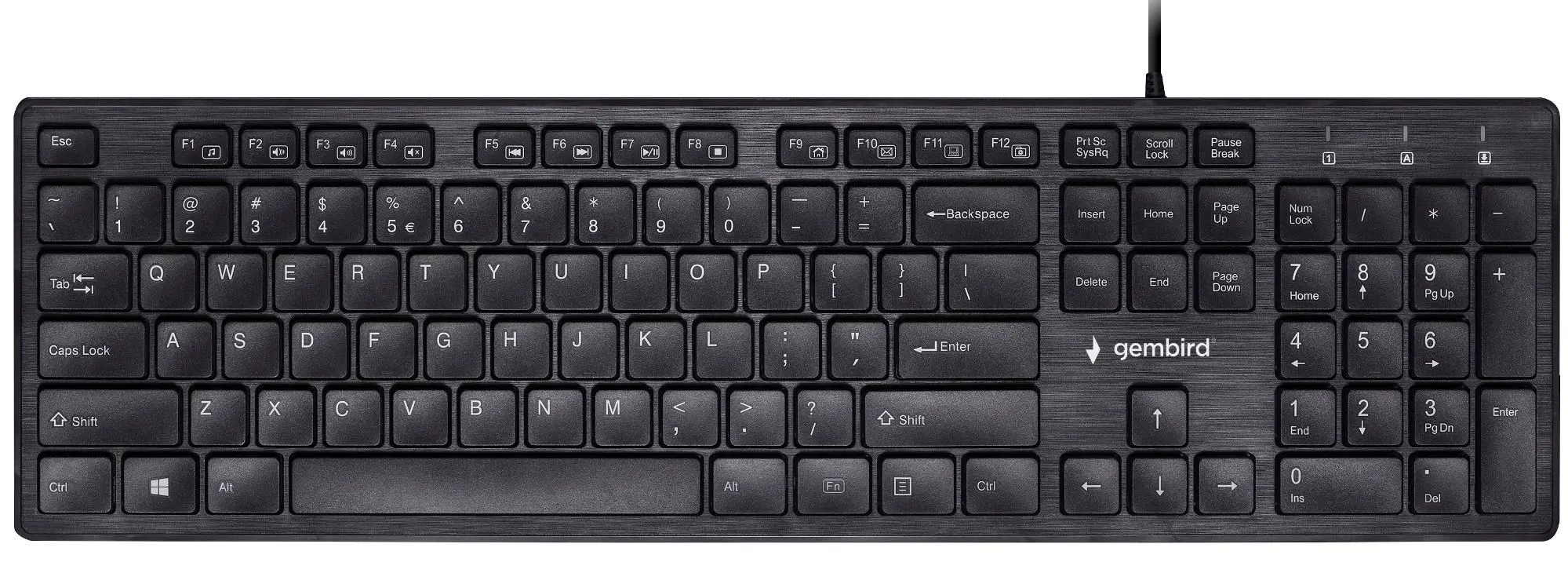 Клавиатура Gembird KB-MCH-03 (Black)