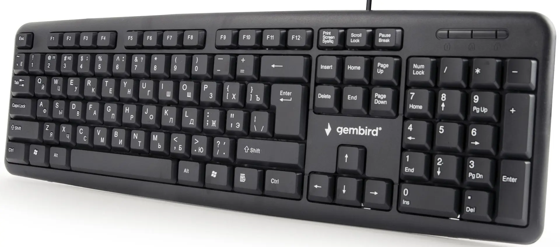 Tastatura Gembird KB-U-103-RU (Black) - 2