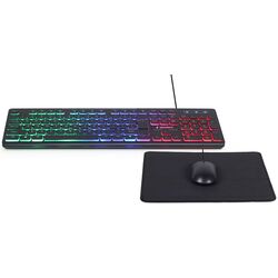 Set tastatura + mouse + covoras Gembird KBS-UML-01 (Black)