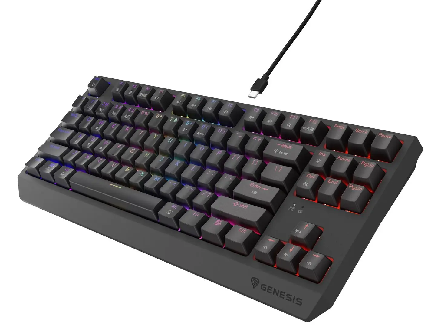 Tastatura fara fir Genesis Thor 230 TKL (Black) - 5
