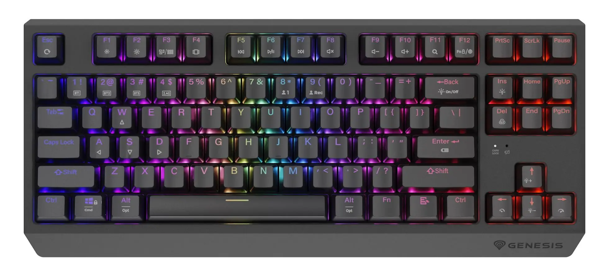 Tastatura fara fir Genesis Thor 230 TKL (Black)