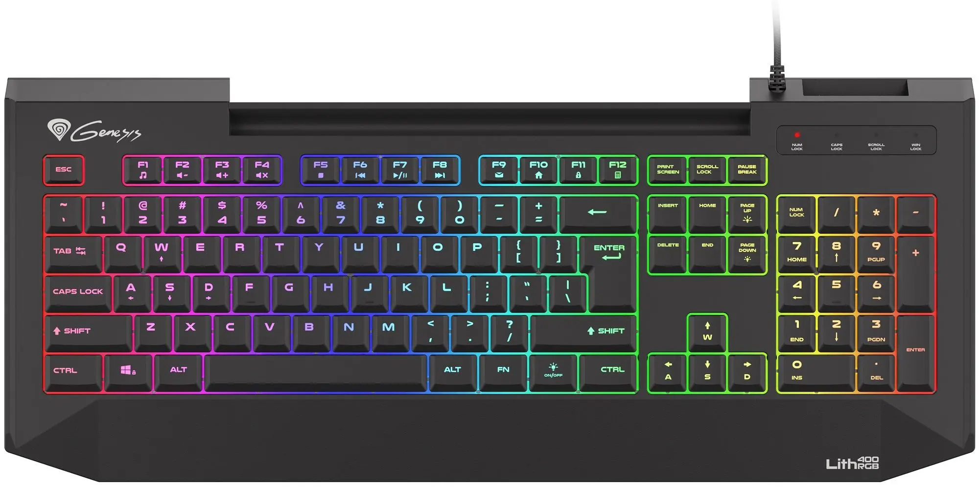 Клавиатура Genesis Lith 400 (Black) - 2