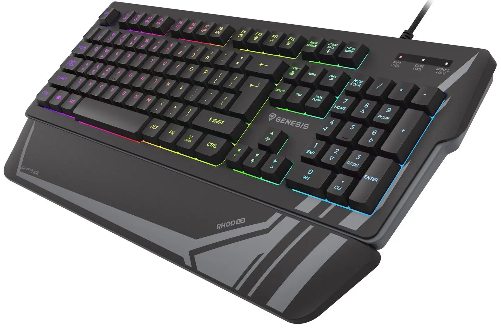 Tastatura Genesis Rhod 350 RGB (Black)