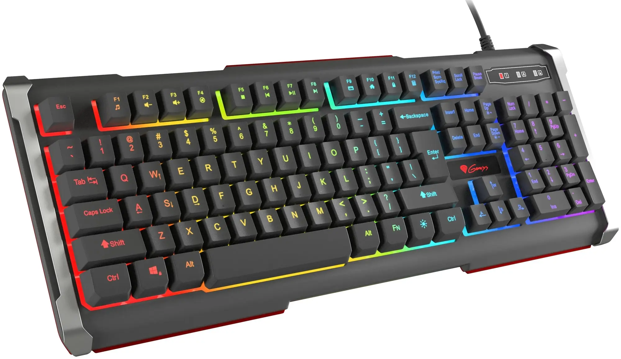 Клавиатура Genesis Rhod 400 RGB RU (Black) - 2