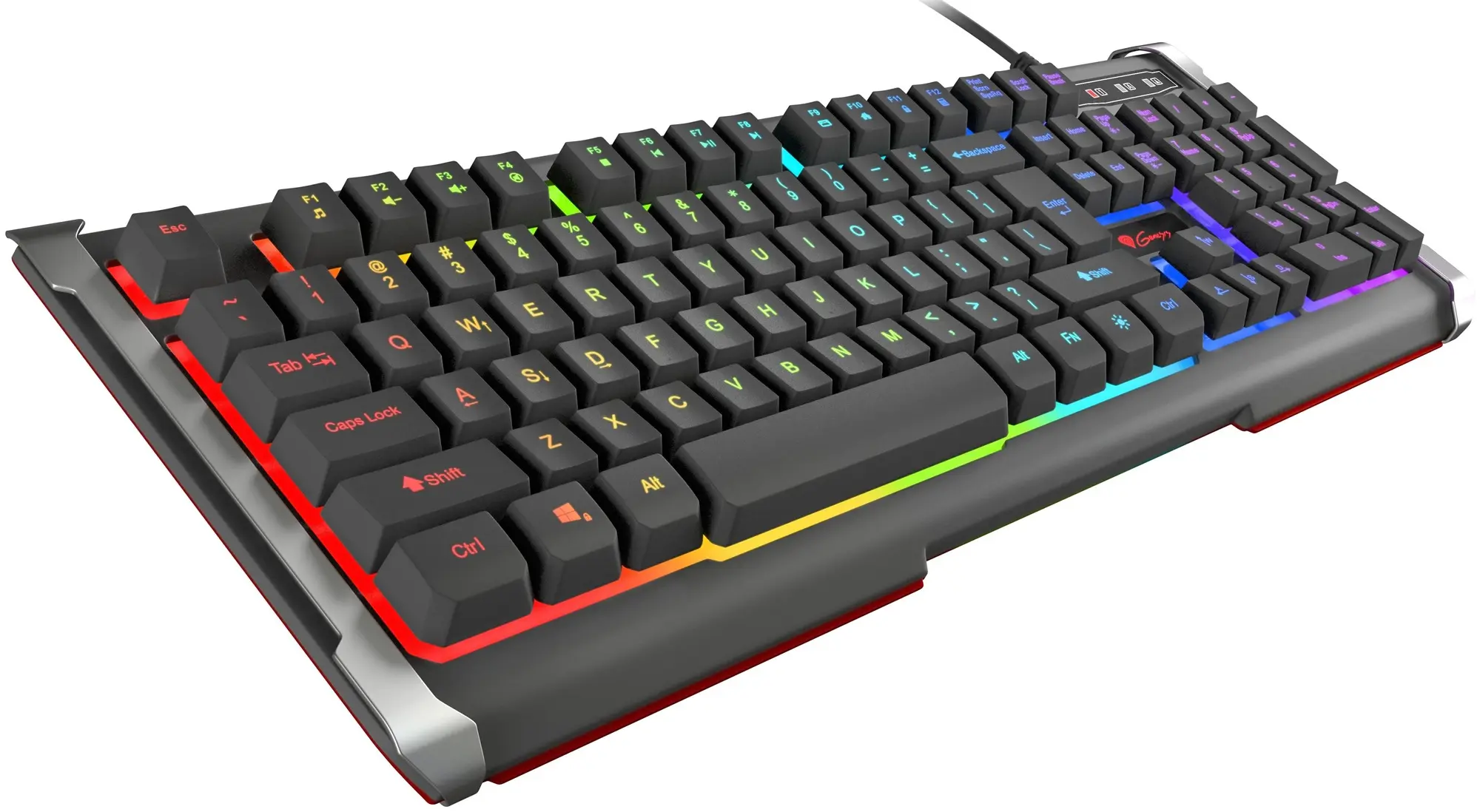 Клавиатура Genesis Rhod 400 RGB RU (Black) - 3