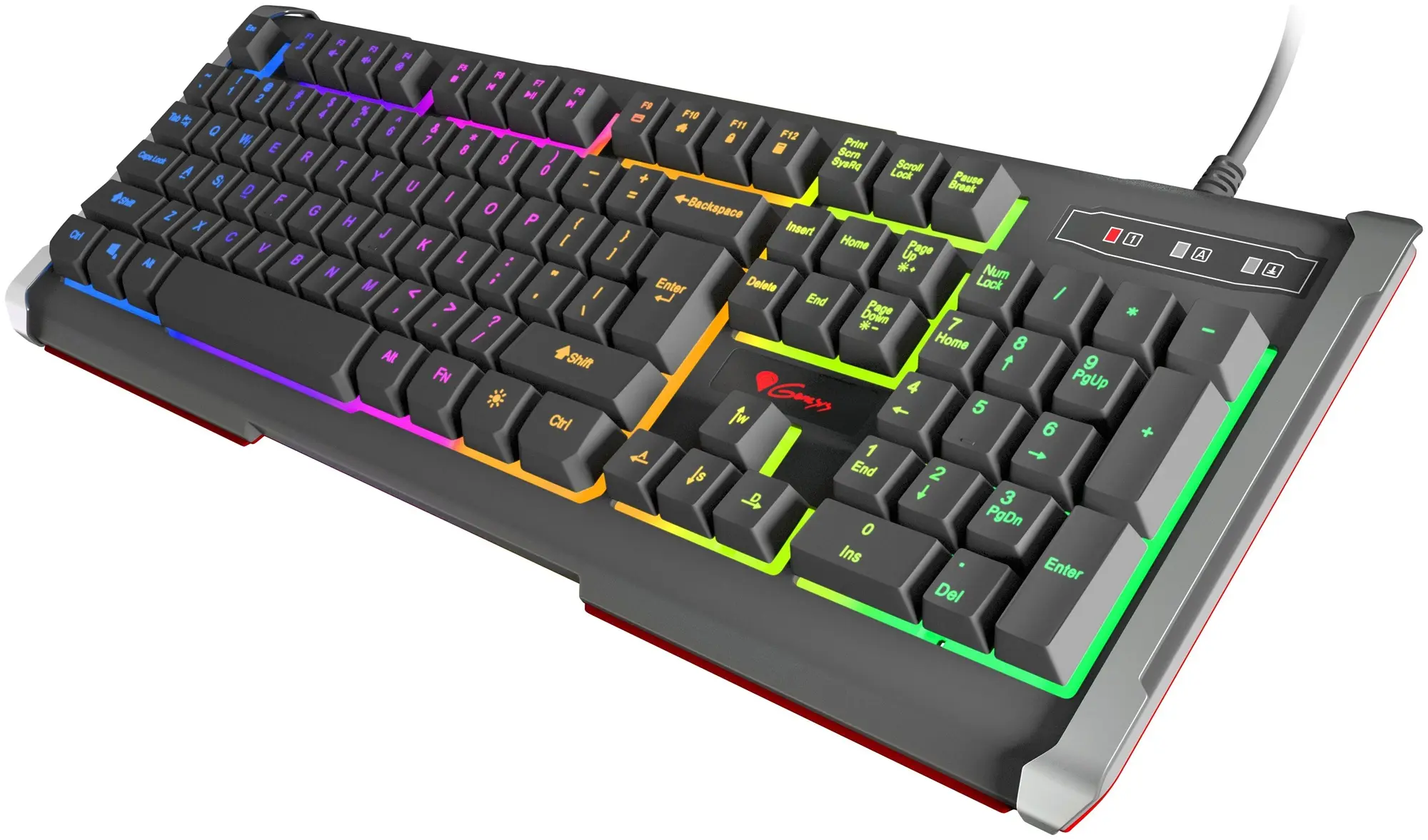 Клавиатура Genesis Rhod 400 RGB RU (Black) - 4