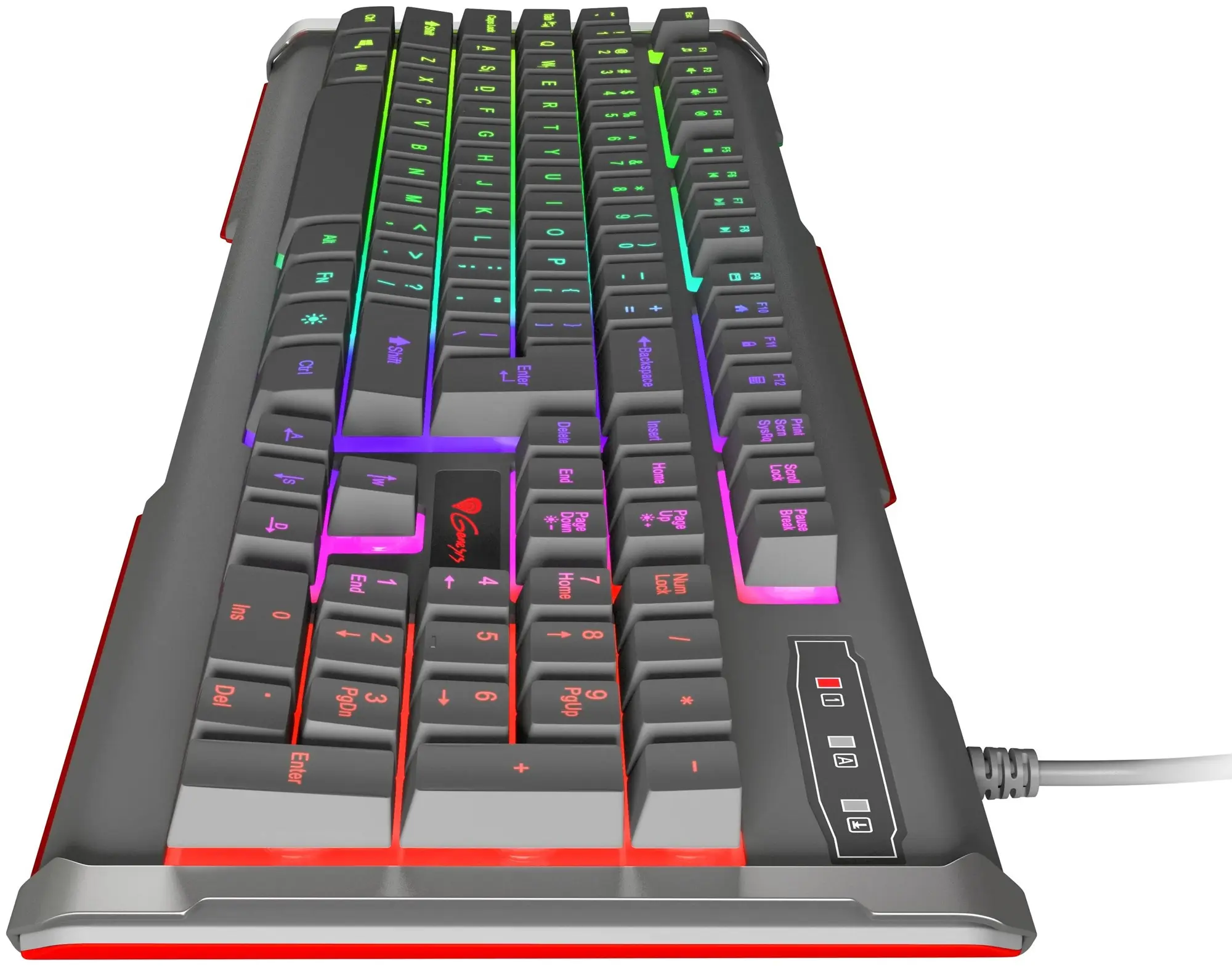 Клавиатура Genesis Rhod 400 RGB RU (Black) - 5