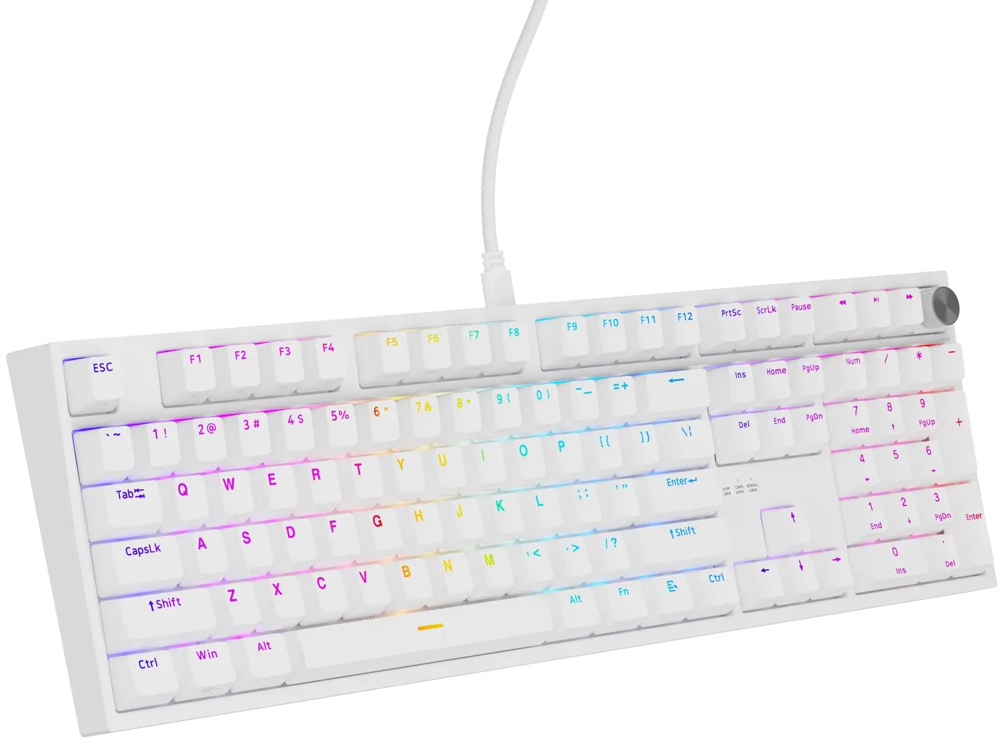 Tastatura Genesis Thor 404 NKG-2299 (White)