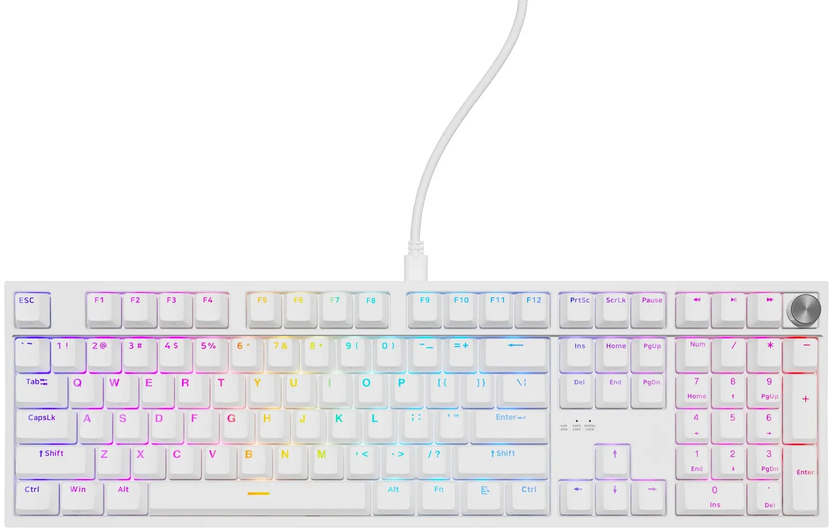 Tastatura Genesis Thor 404 NKG-2299 (White)