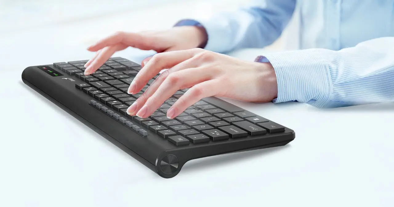 Беспроводная клавиатура Genius SlimStar 7230 (Black) - 5