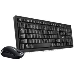 Set tastatură fara fir + mouse Genius KM-8200 (Black/Grey) Thumb