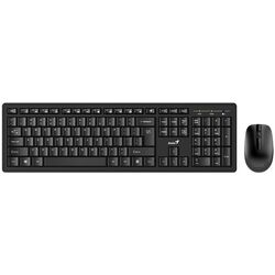 Set tastatură fara fir + mouse Genius KM-8200 (Black/Grey)