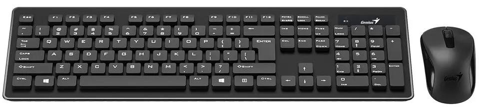 Беспроводной комплект клавиатура + мышь Genius SlimStar 8005 (Black) - 2