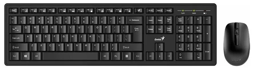 Set tastatura + mouse fara fir Genius Smart KM-8200 (Black)