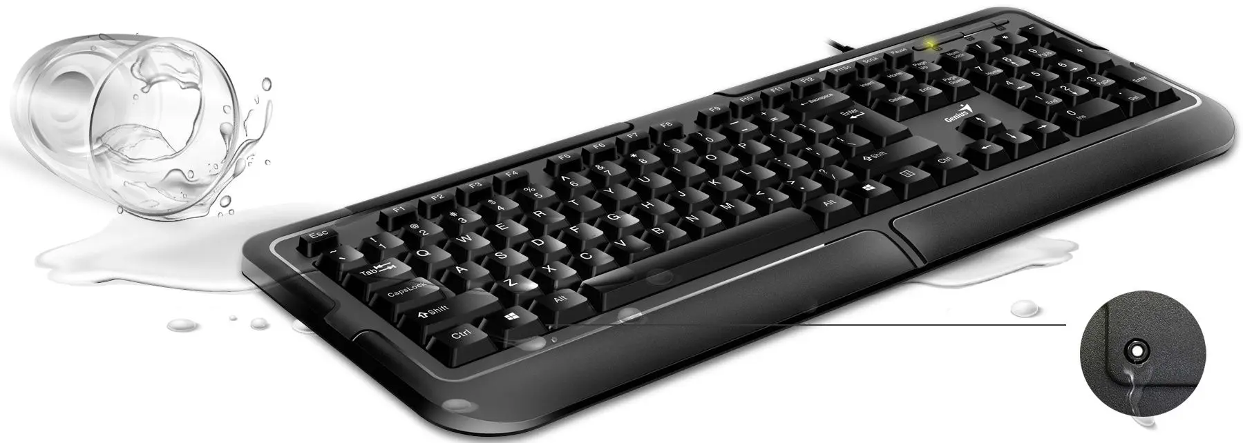 Клавиатура Genius KB-118 (Black) - 4