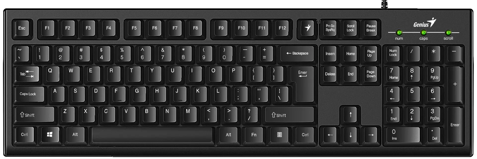 Клавиатура Genius Smart KB-100 (Black)