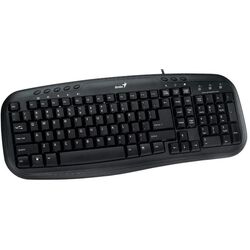 Комплект клавиатура + мышь Genius KM-200 (Black) Thumb