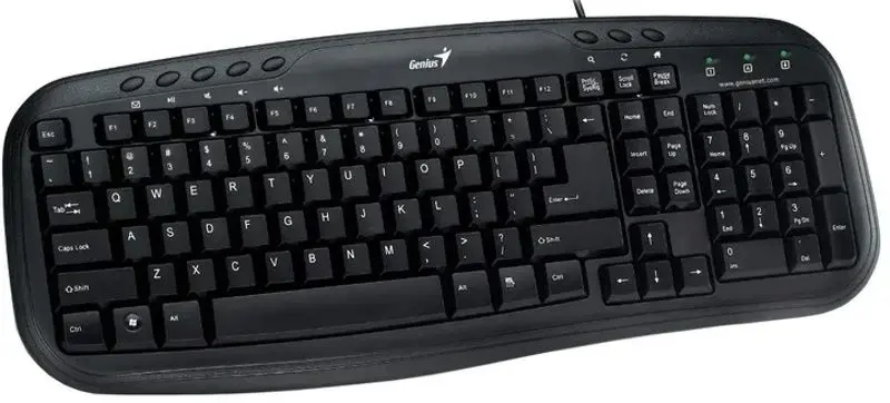 Комплект клавиатура + мышь Genius KM-200 (Black) - 3